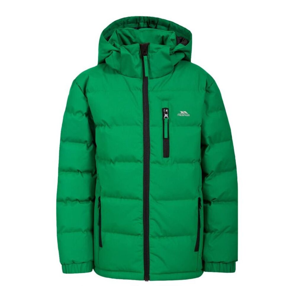 Trespass Boys Tuff Padded Jacket / Clover